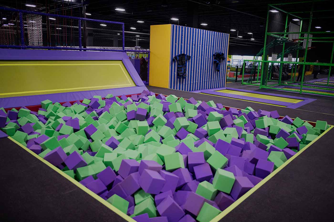 Huge Arcade at FunZ Trampoline Park